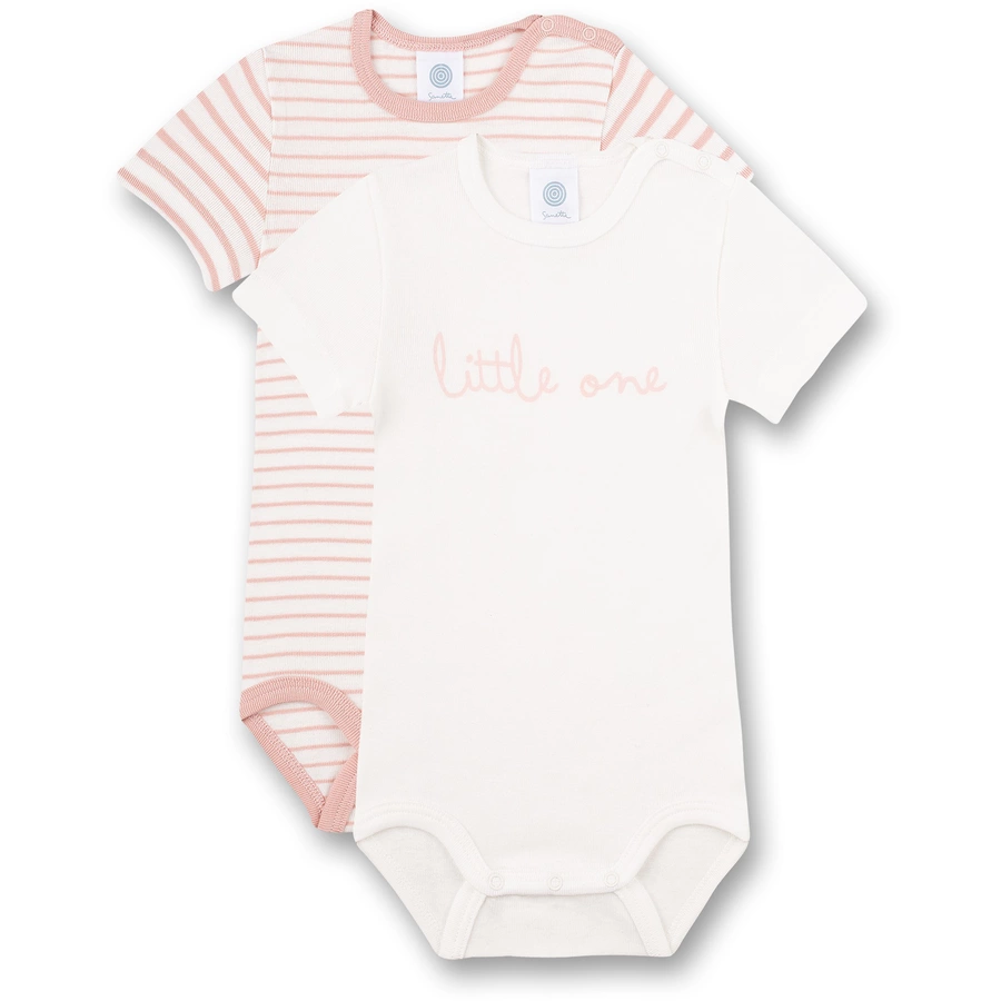 Sanetta Body 2er Pack 12 Arm white pebble