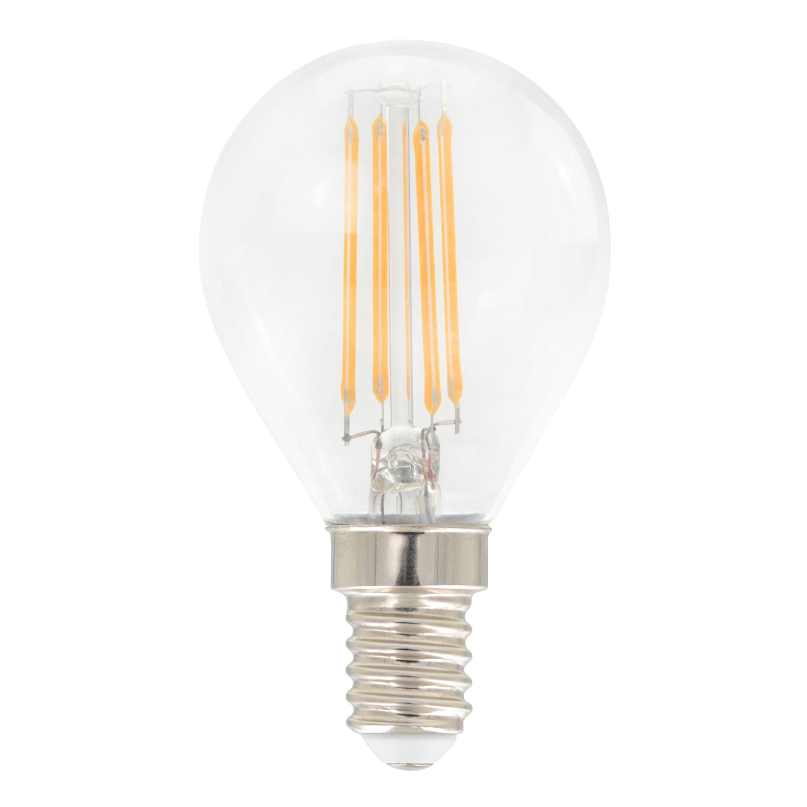 LAMPURA LED-Filament Leuchtmittel -CG45 - E14 - klar - 4,5 Watt