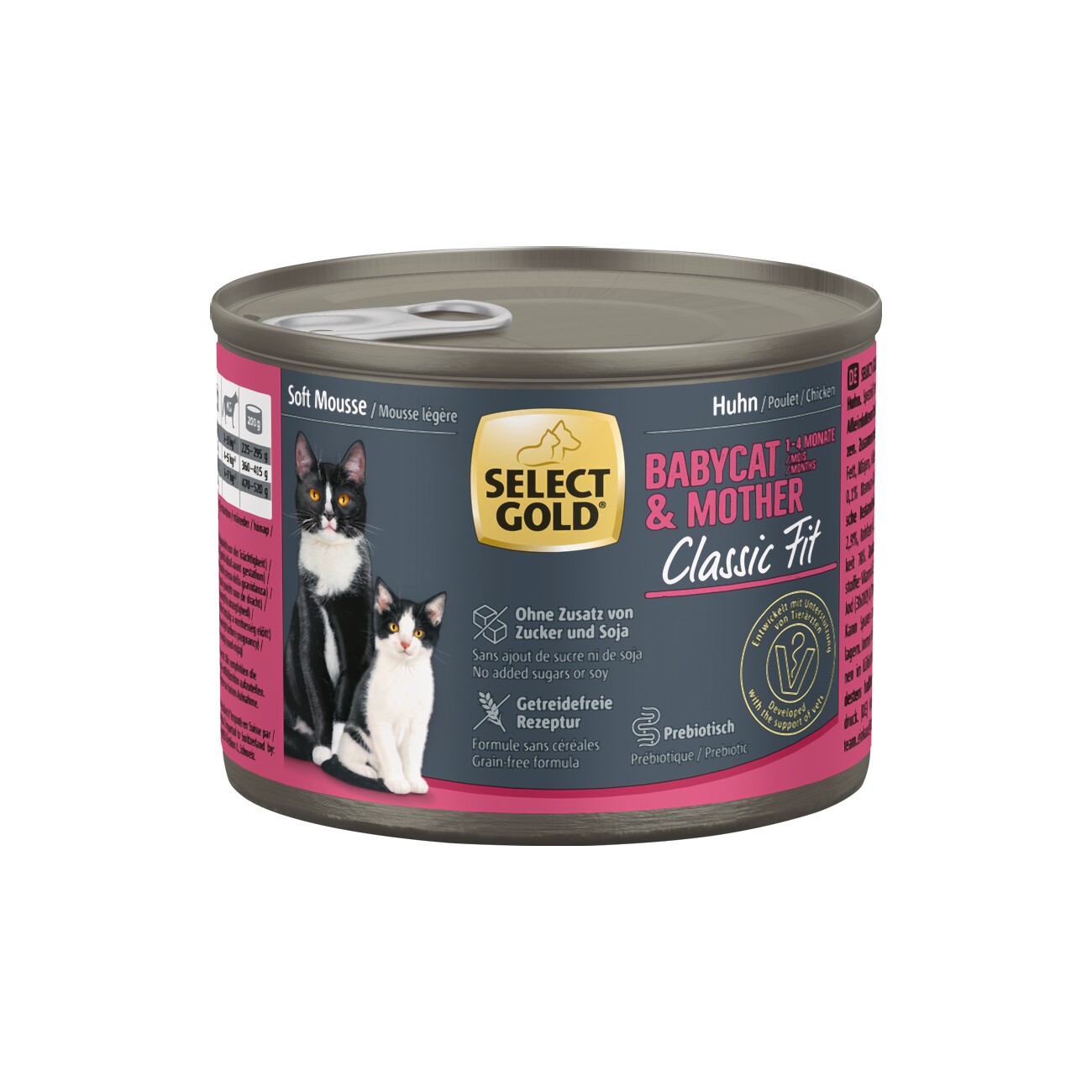 SELECT GOLD Babycat & Mother Soft Mousse Huhn 6x200 g