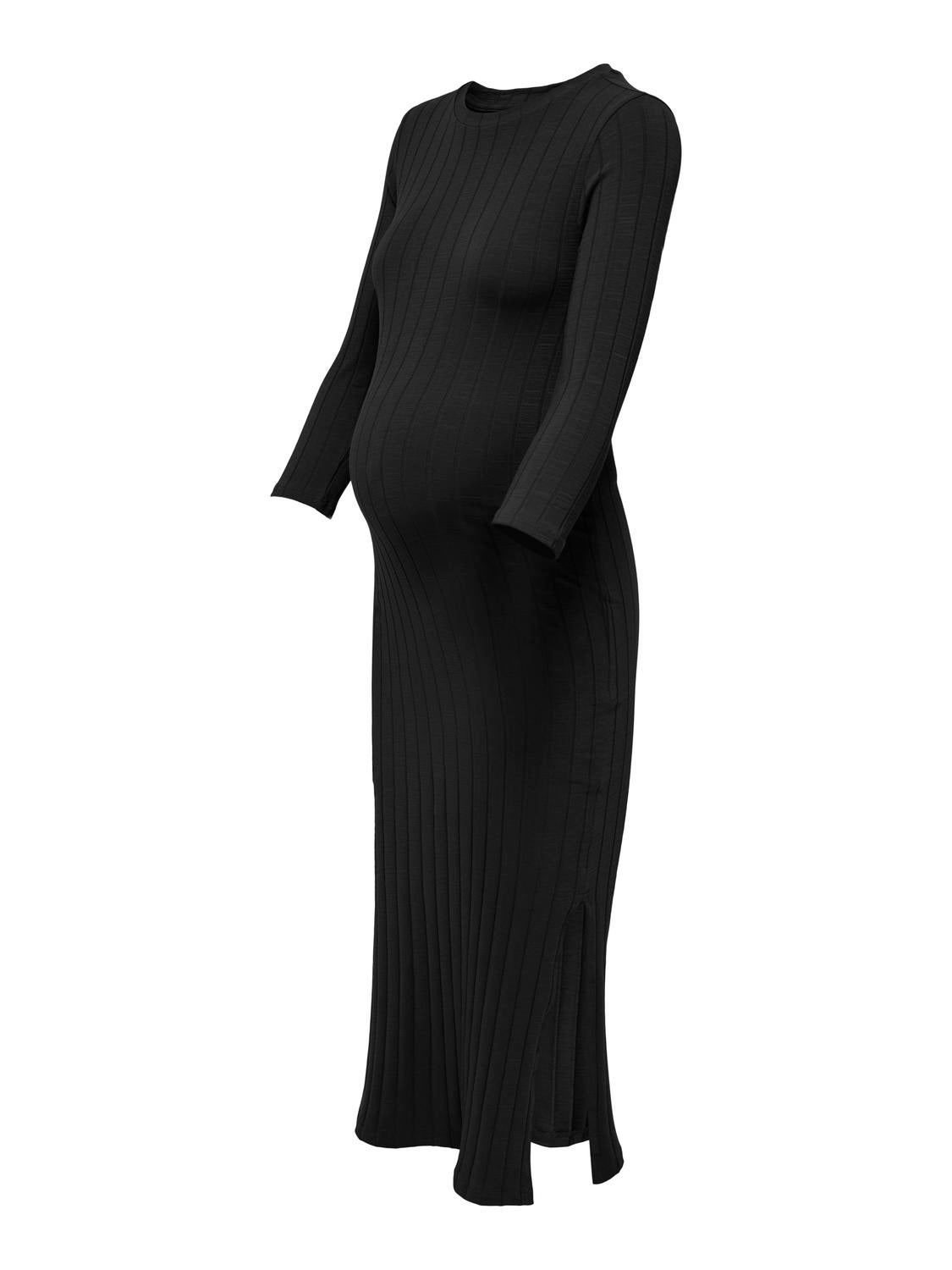 OLMALEJANDRA Midikleid Black