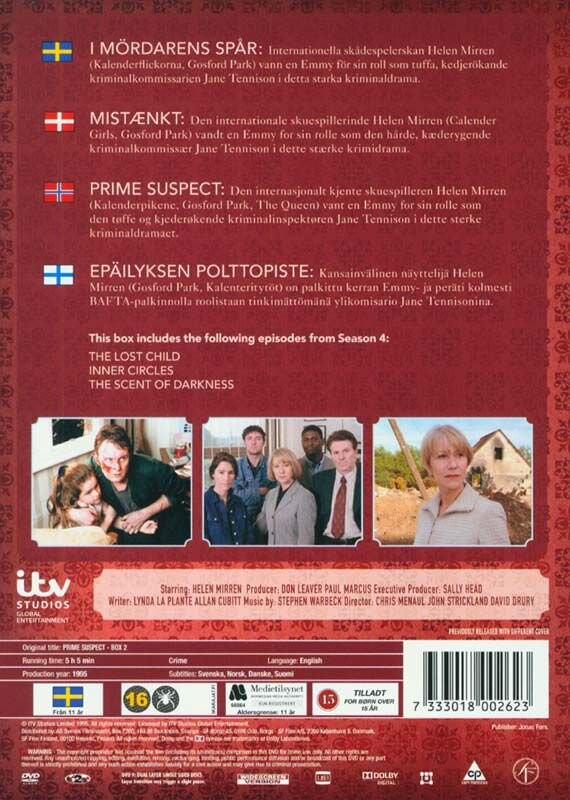 Prime Suspect / Mistænkt - Box 2 - DVD