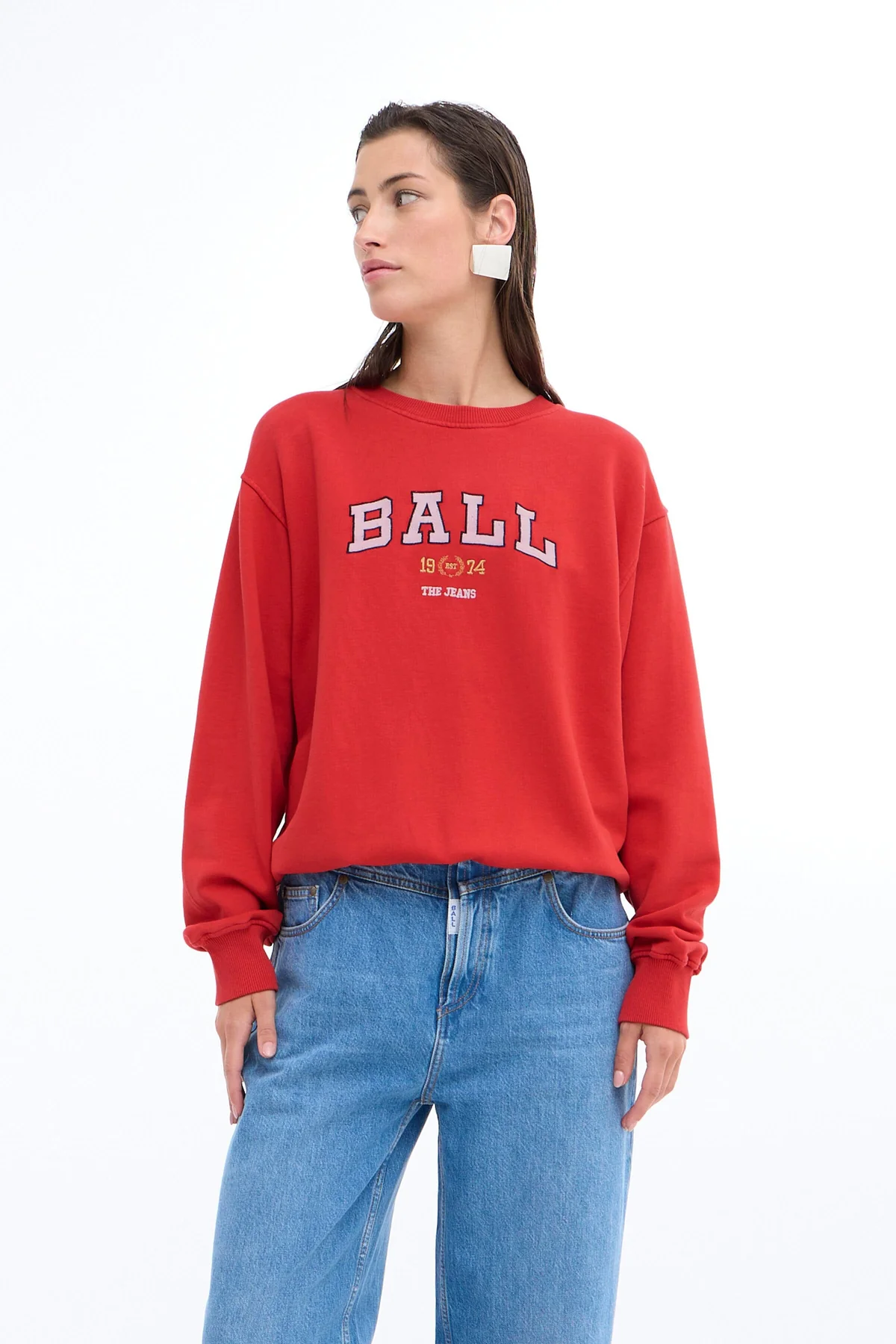 Ball Baltaylor Sweatshirt 181663 chinese red