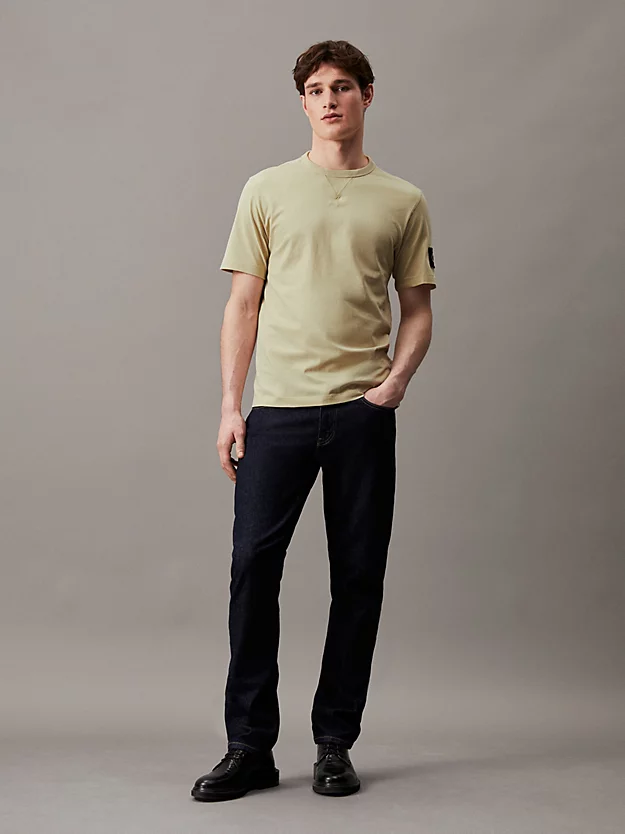 Camiseta de algodão com brasão