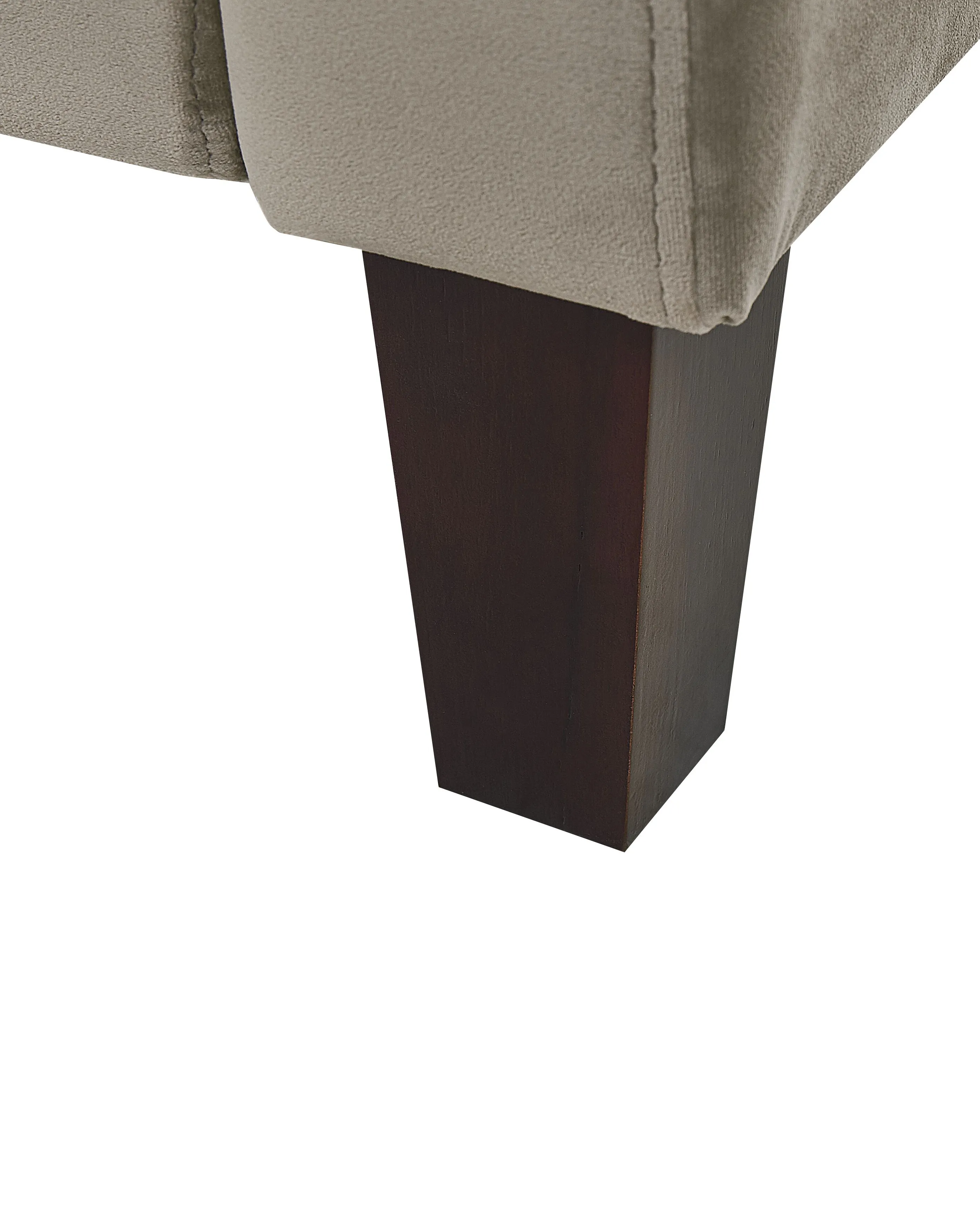 Relaxfauteuil EGERSUND Fluweel Taupe