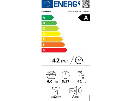 ELECTROLUX - Lave linge Frontal EW6S1064NA