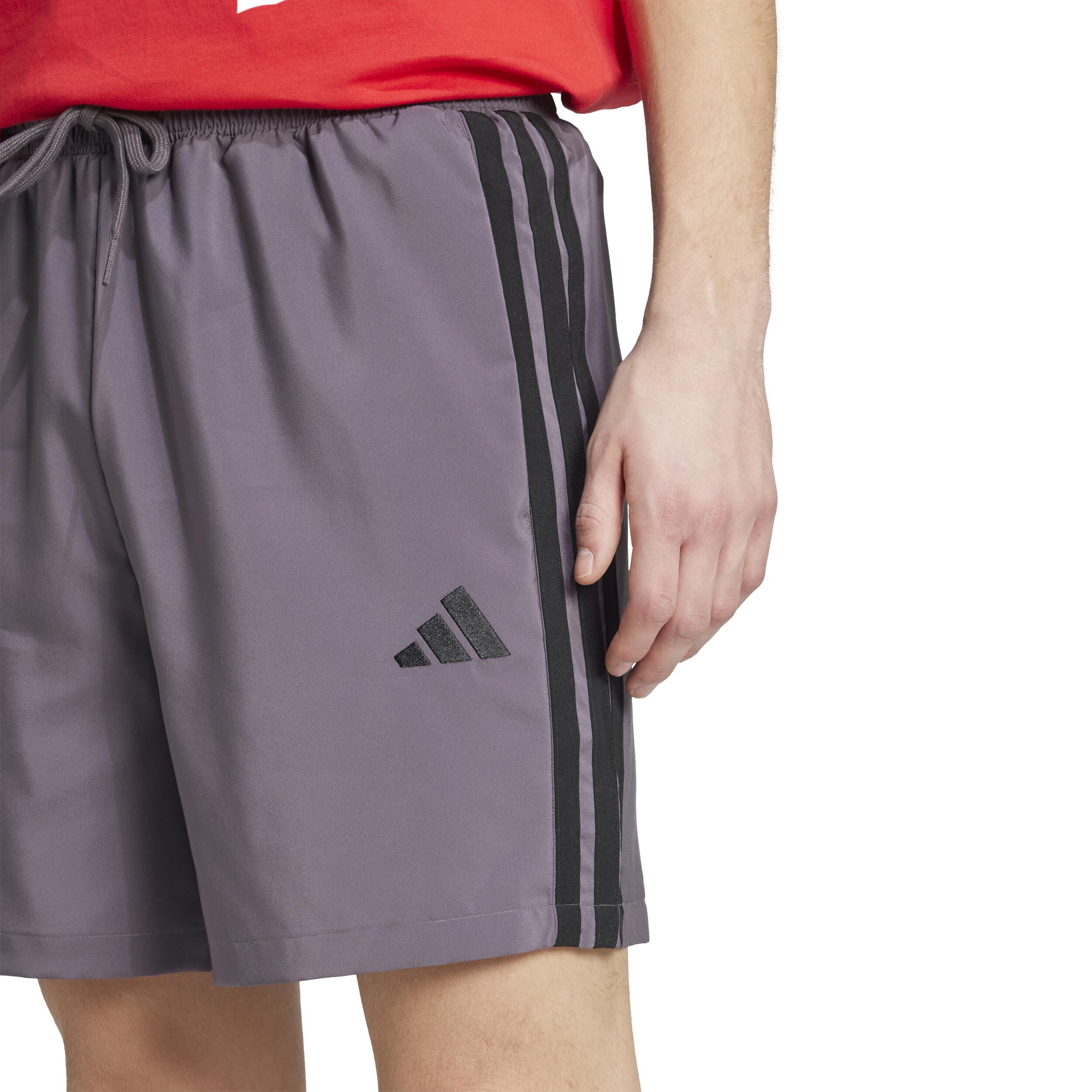 adidas 3Stripes Chelseas Shorts Hommes - Gris Foncé, Noir