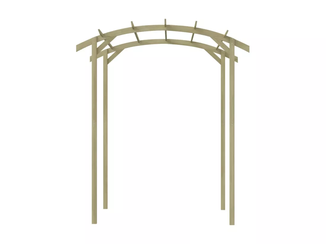Pergola de jardin 180x197x210 cm Bois de pin imprégné