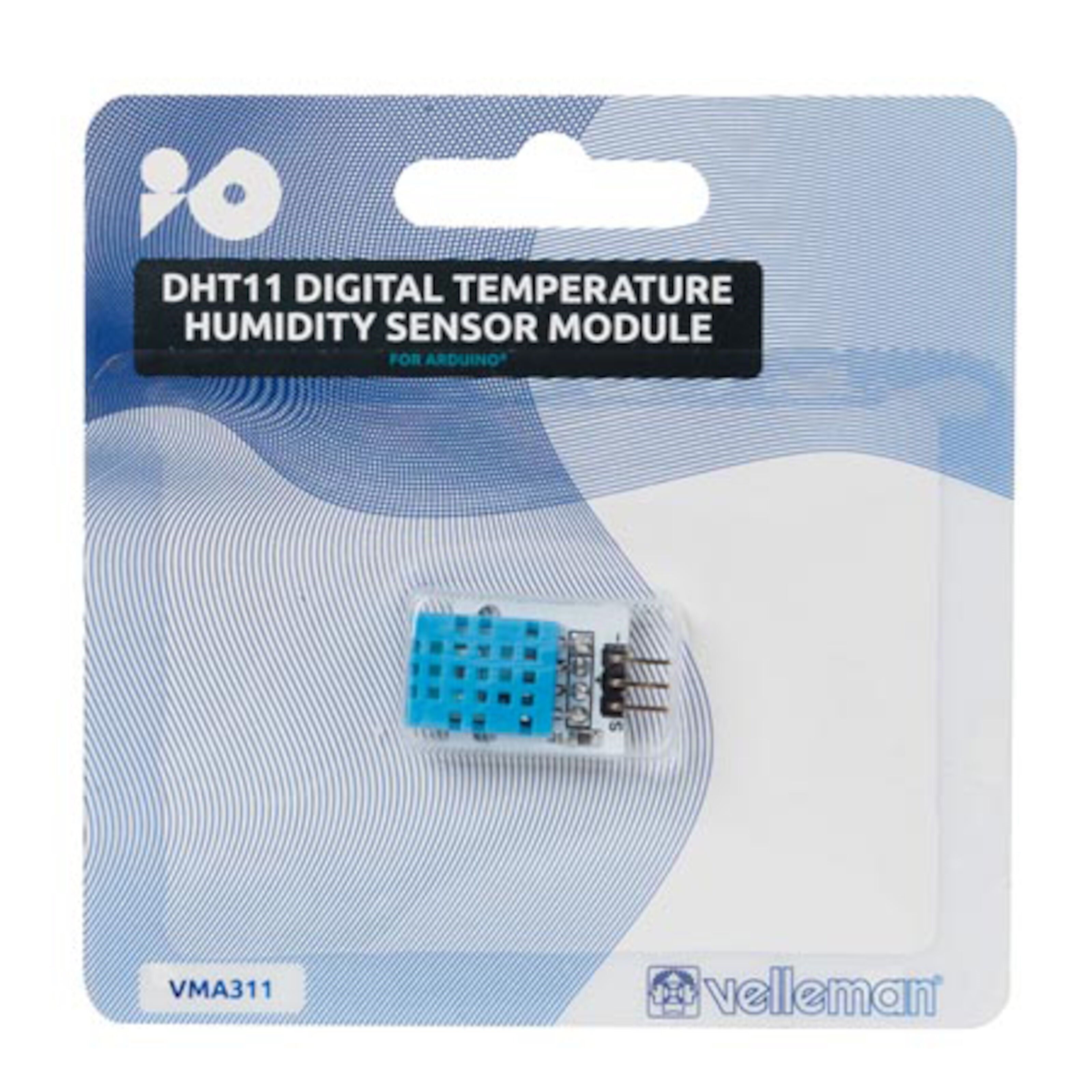 Temperatur- og luftfuktighetssensor for Arduino