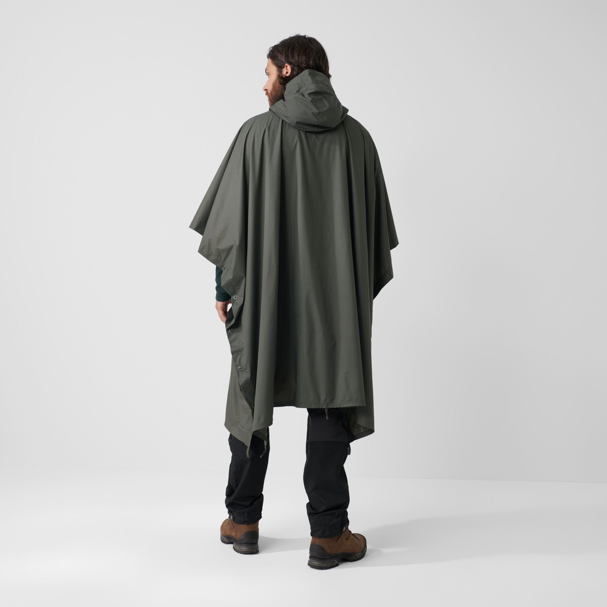 Fjällräven Poncho for regnværsdager på nett