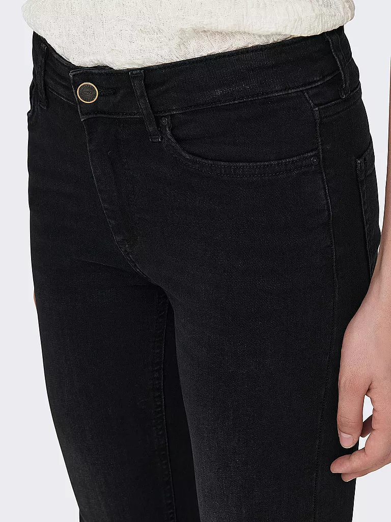ONLY Jeans Flared Fit ONLBLUSH schwarz