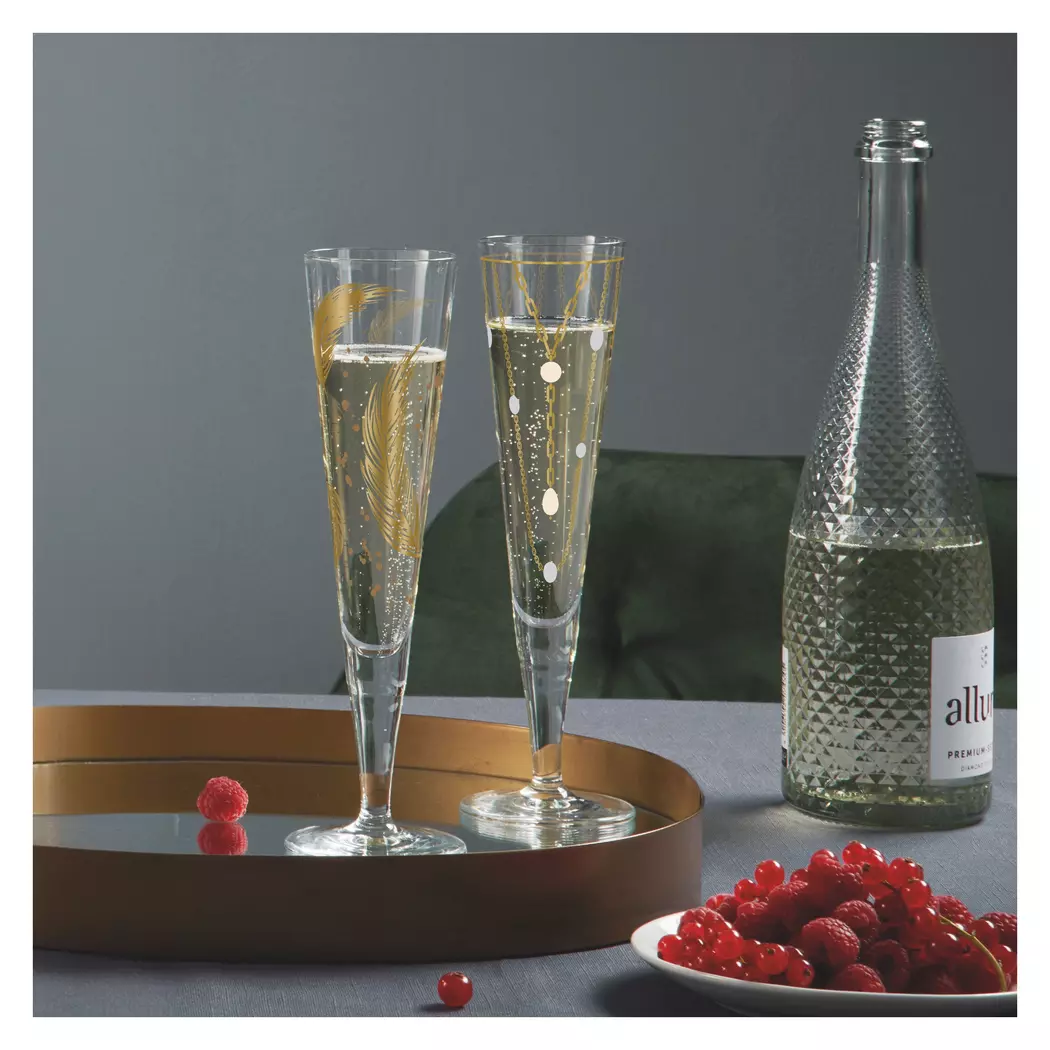 Champagnerglas Goldnacht 205 ml