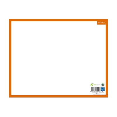 Bouchut - Ardoise rigide effaçable - 21 x 26,5 cm - double face
