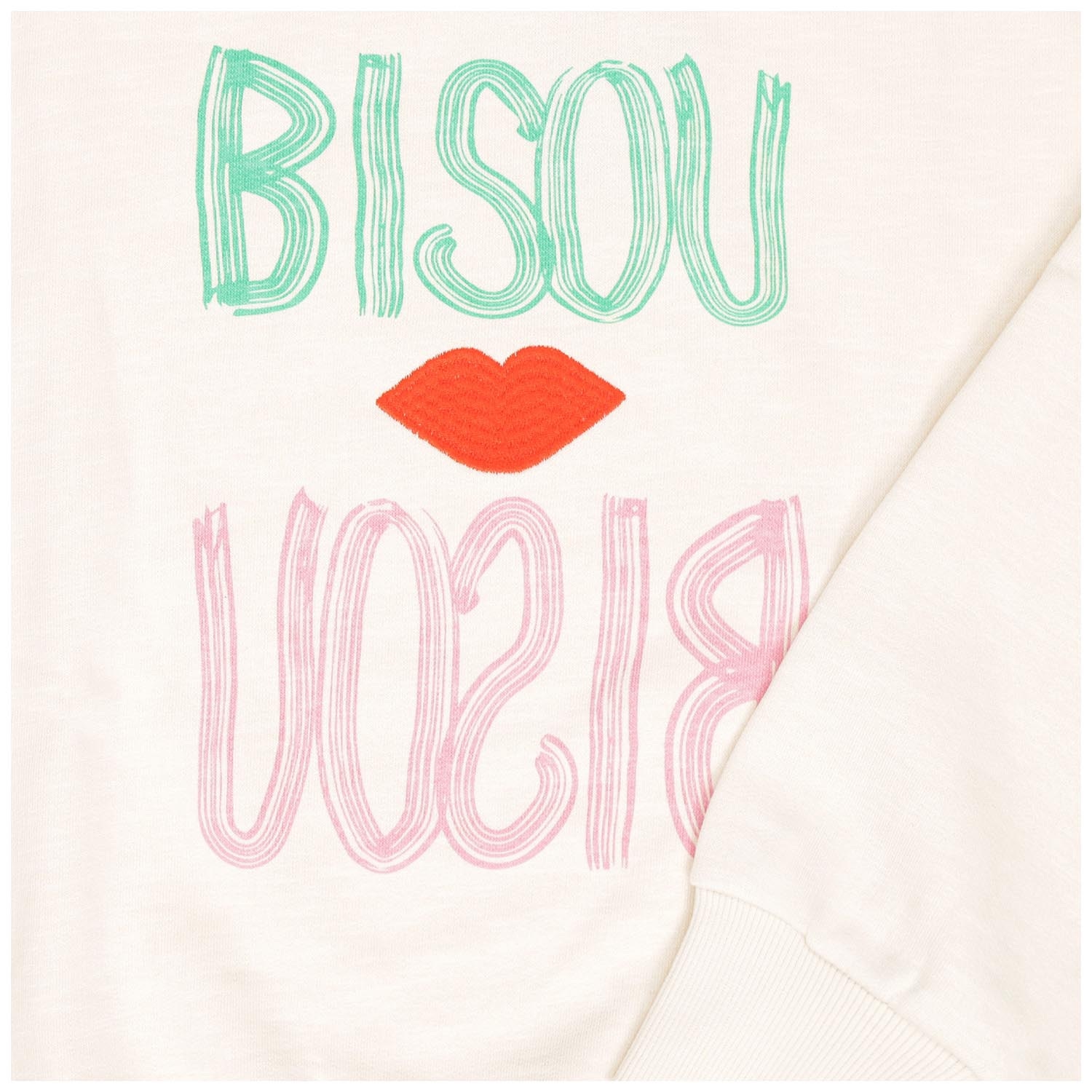 Tumble 'N Dry peuter sweater lange mouwen tekst wit