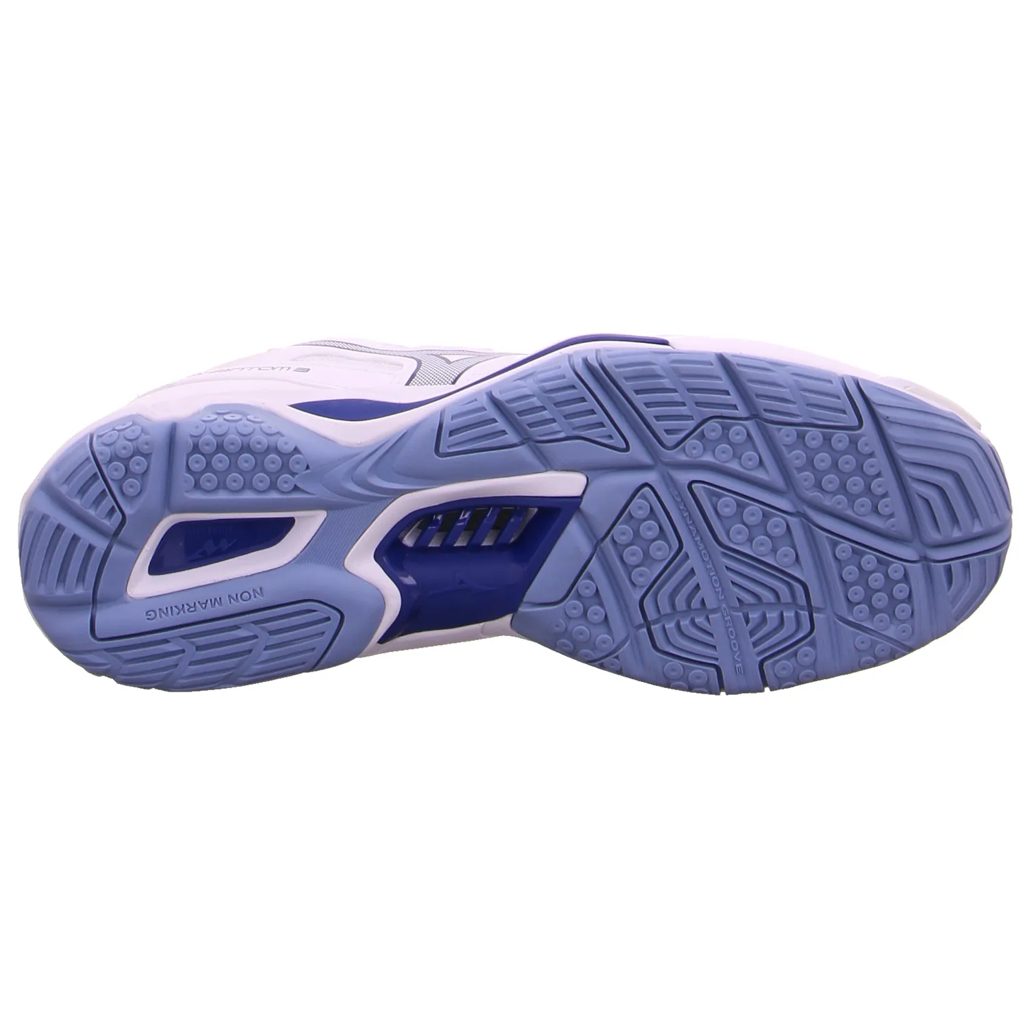 MIZUNO Indoor Freizeitschuh Weiss Synthetik