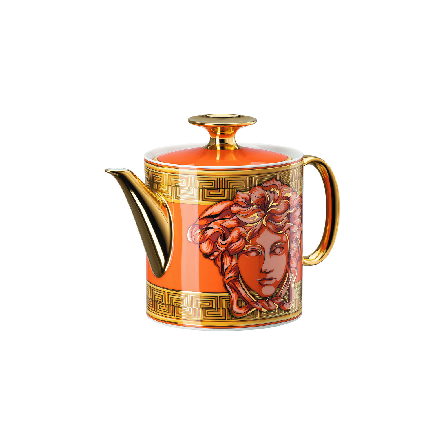 Medusa Amplified Orange Coin Teekanne 6 Pers.