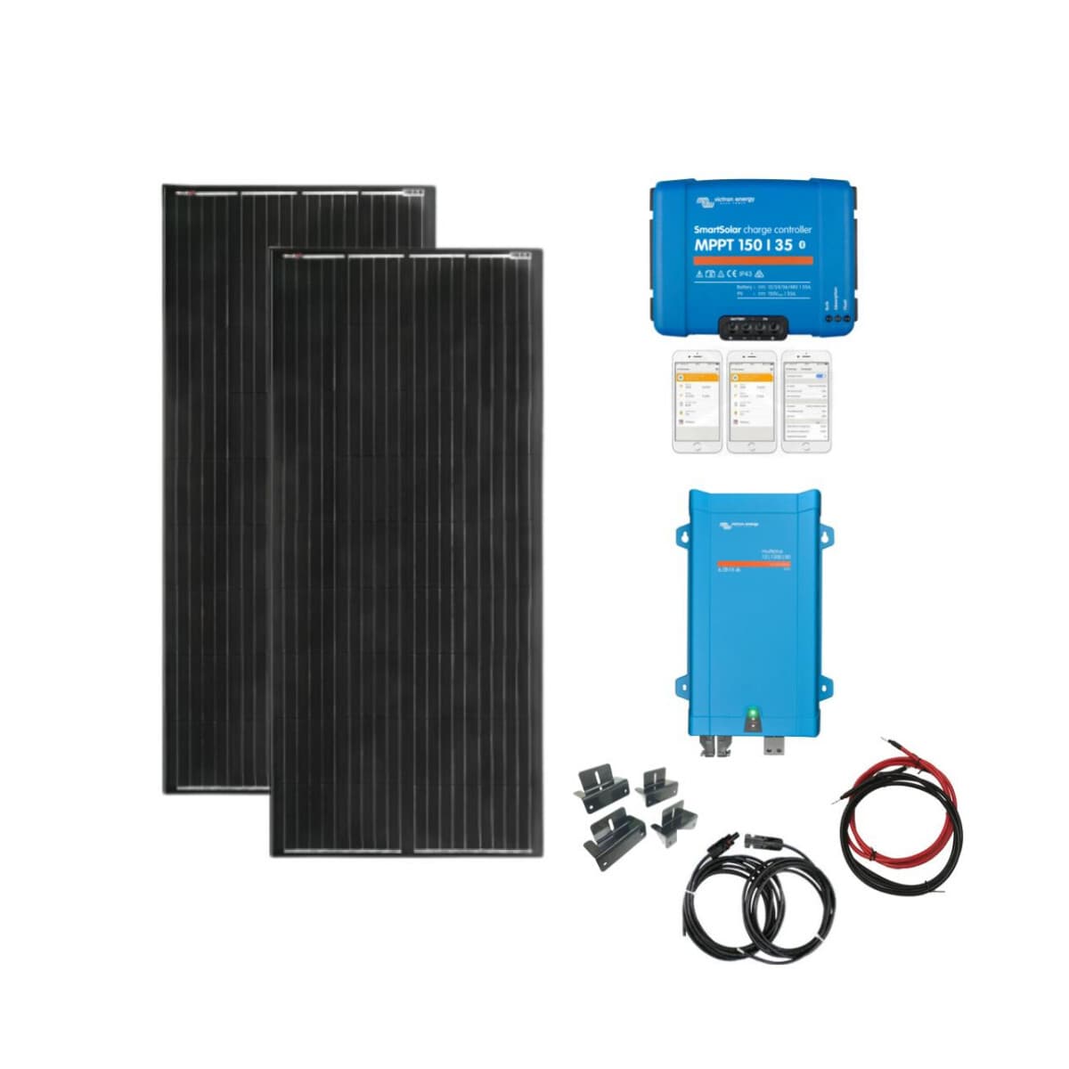 SKANBATT Kraftpakke HYTTE - Liten - 230V - 1200VA - 400W