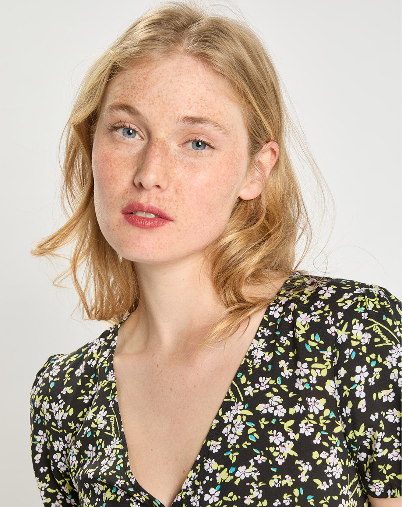 Tommy Jeans Top Célia à fleurs multicolore