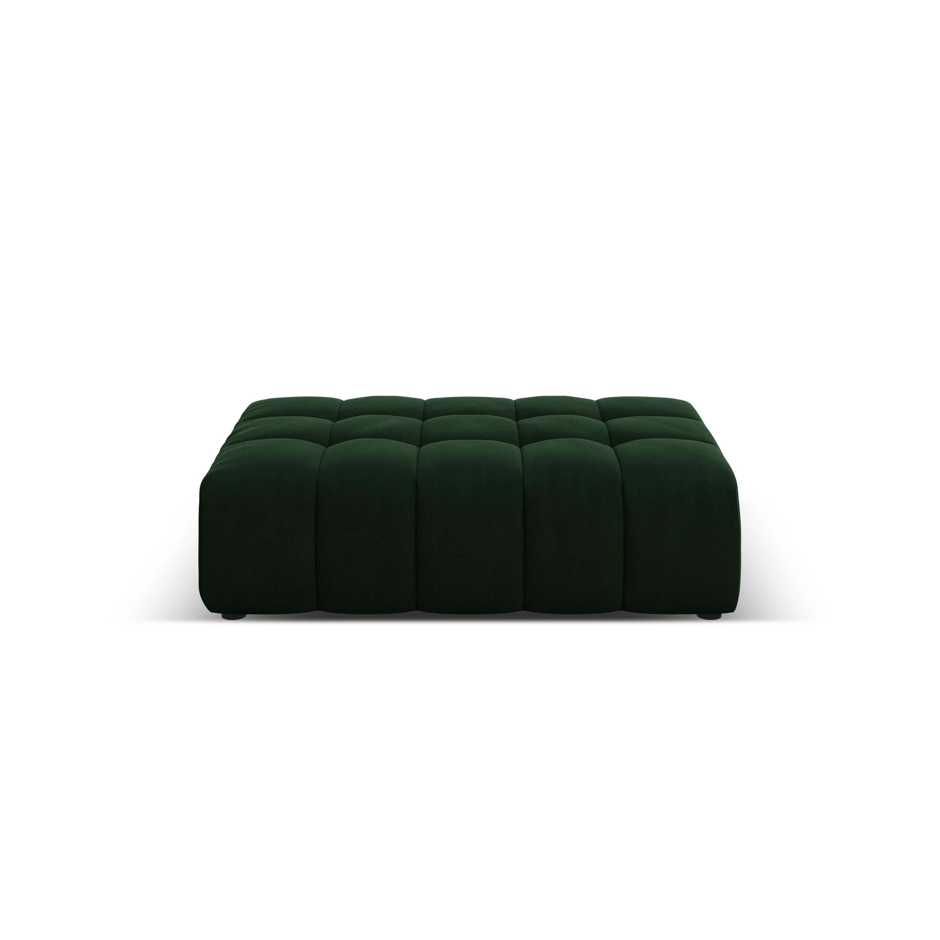 Cosmopolitan Design Chicago 4-zitsbank Rechts Open - Velvet - Flessengroen
