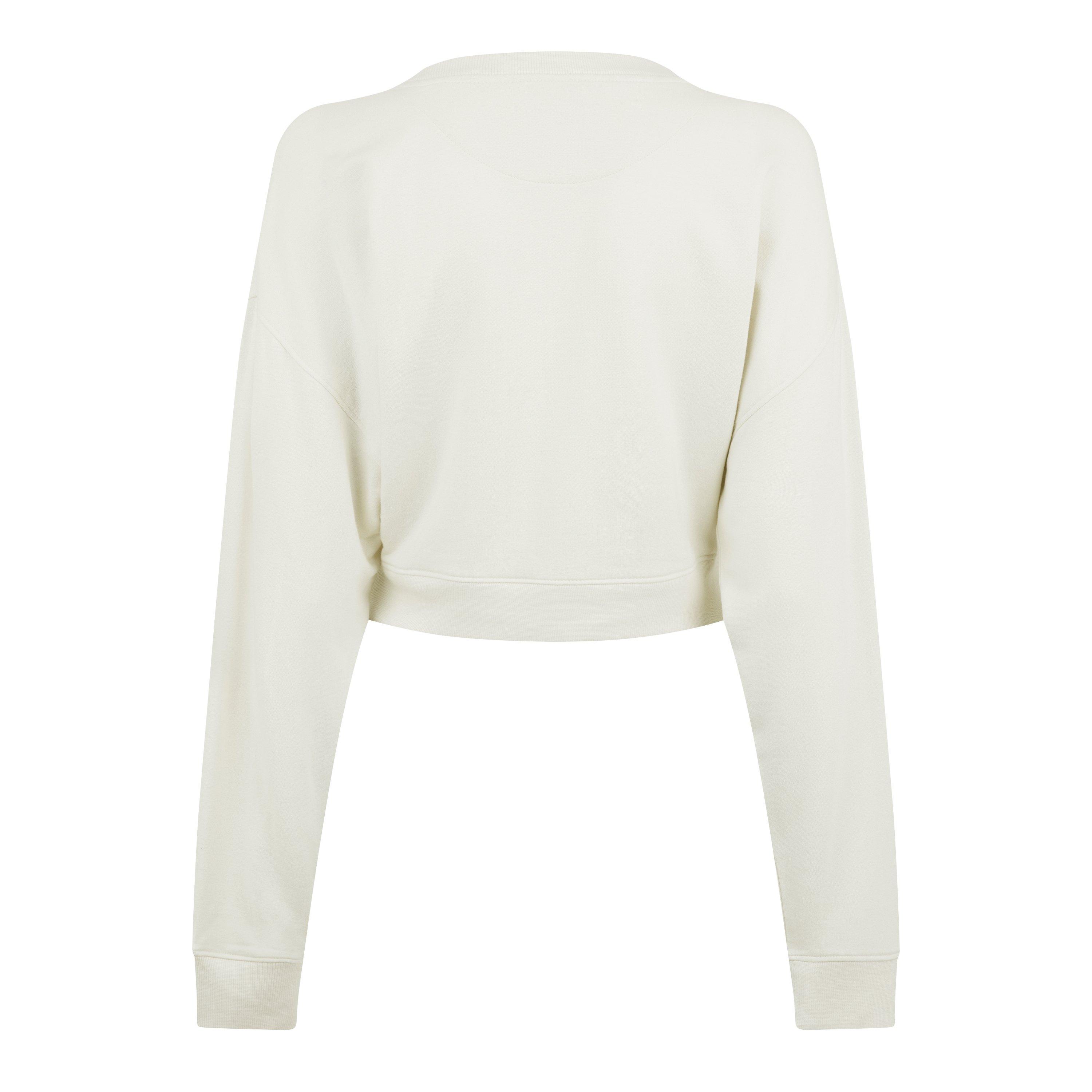 Jack Wills JW Cropped Modal Crewneck Sweater Womens