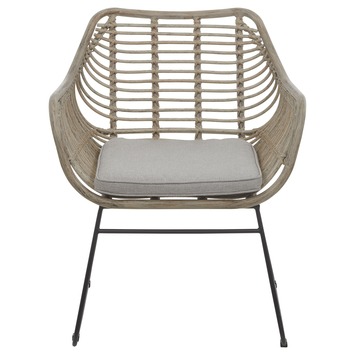 KARWEI tuinstoel Mason natural bruin wicker