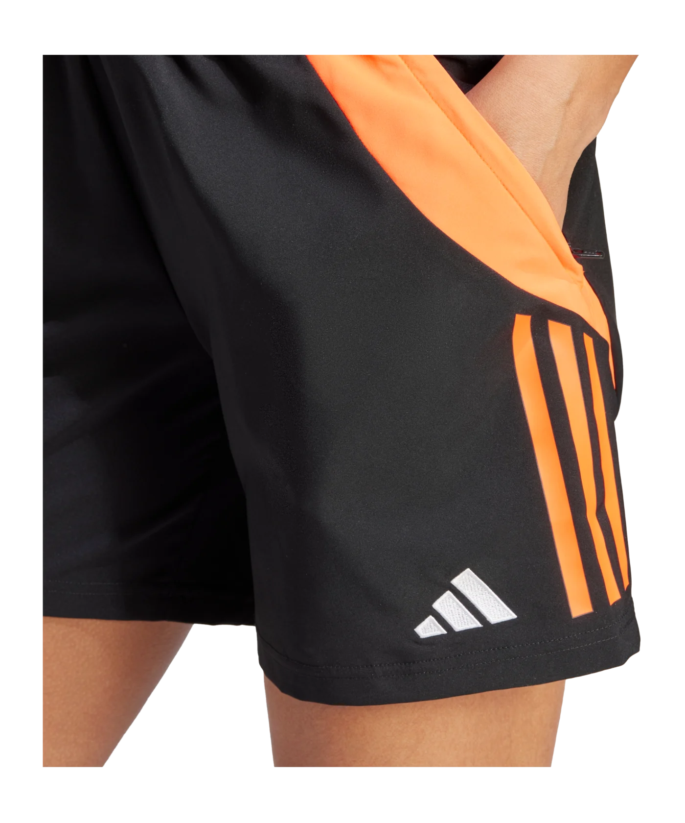 adidas Tiro 24 Competition Downtime Short Damen Schwarz Rot