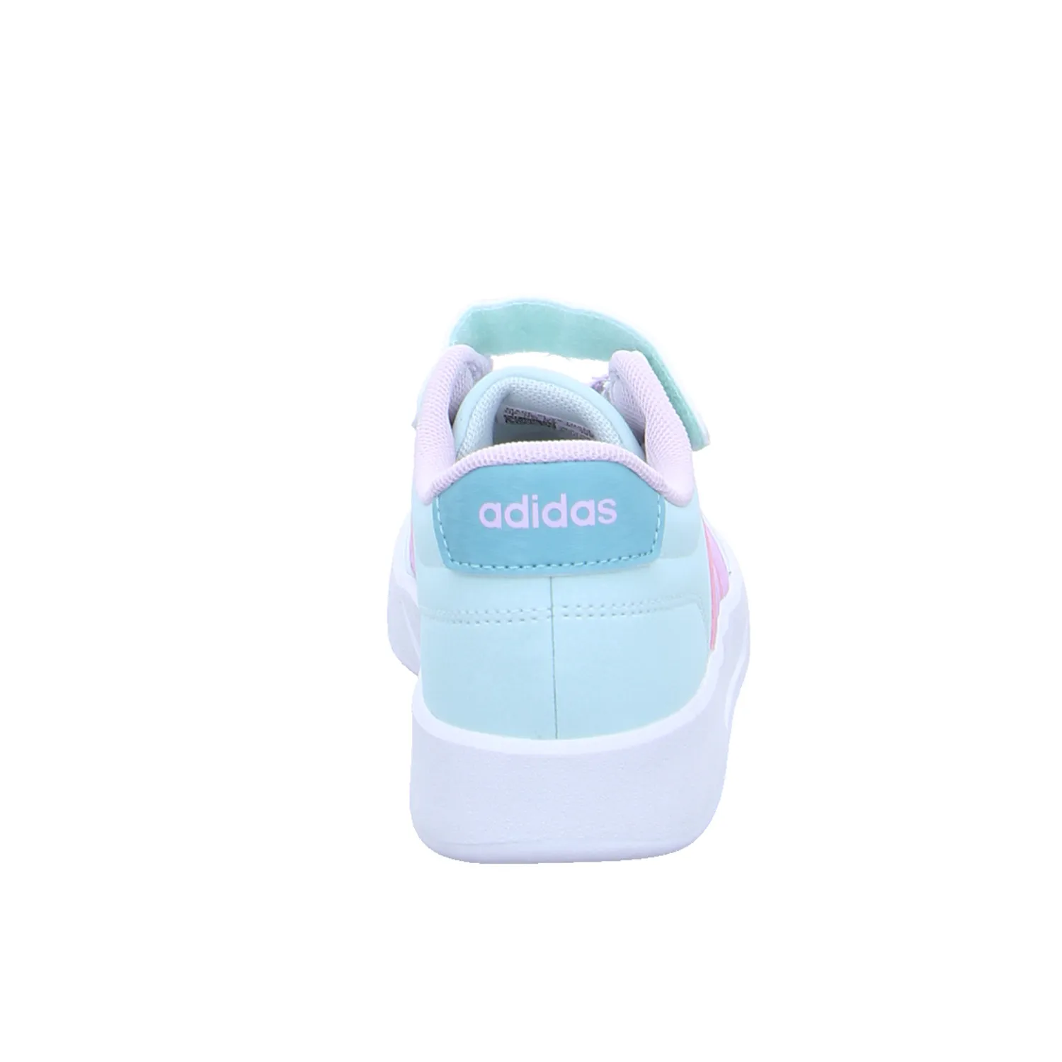 ADIDAS Kinder Sportschuh Hellblau Lederimitat