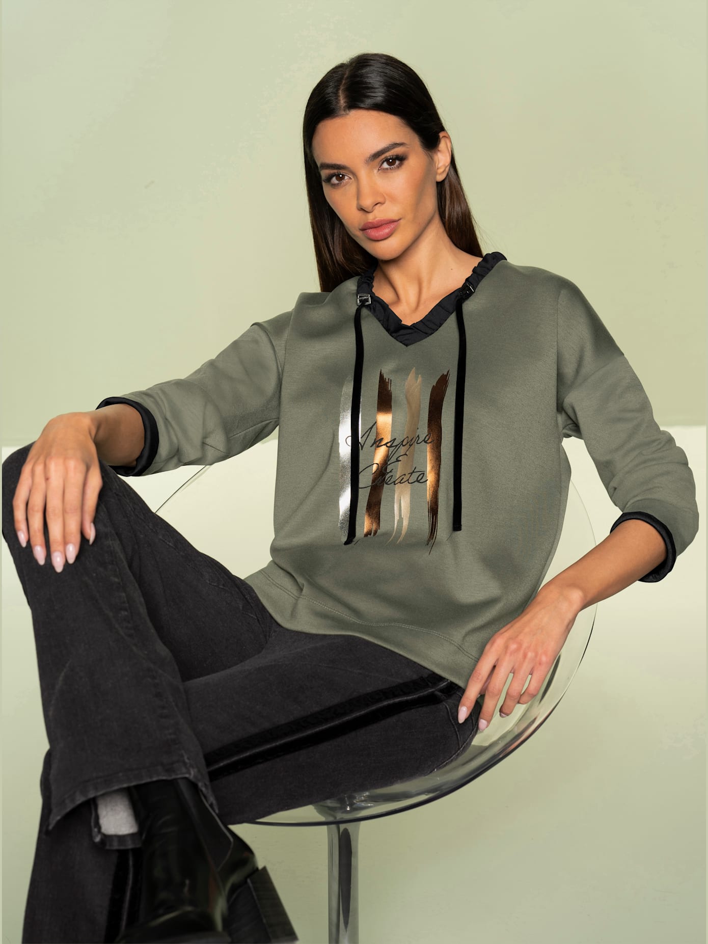 Sweat-shirt 50% modal