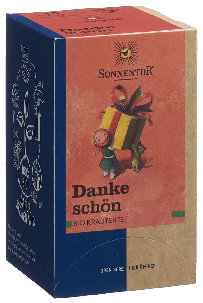 SONNENTOR Dankeschön Tee BIO Btl 1.5 g