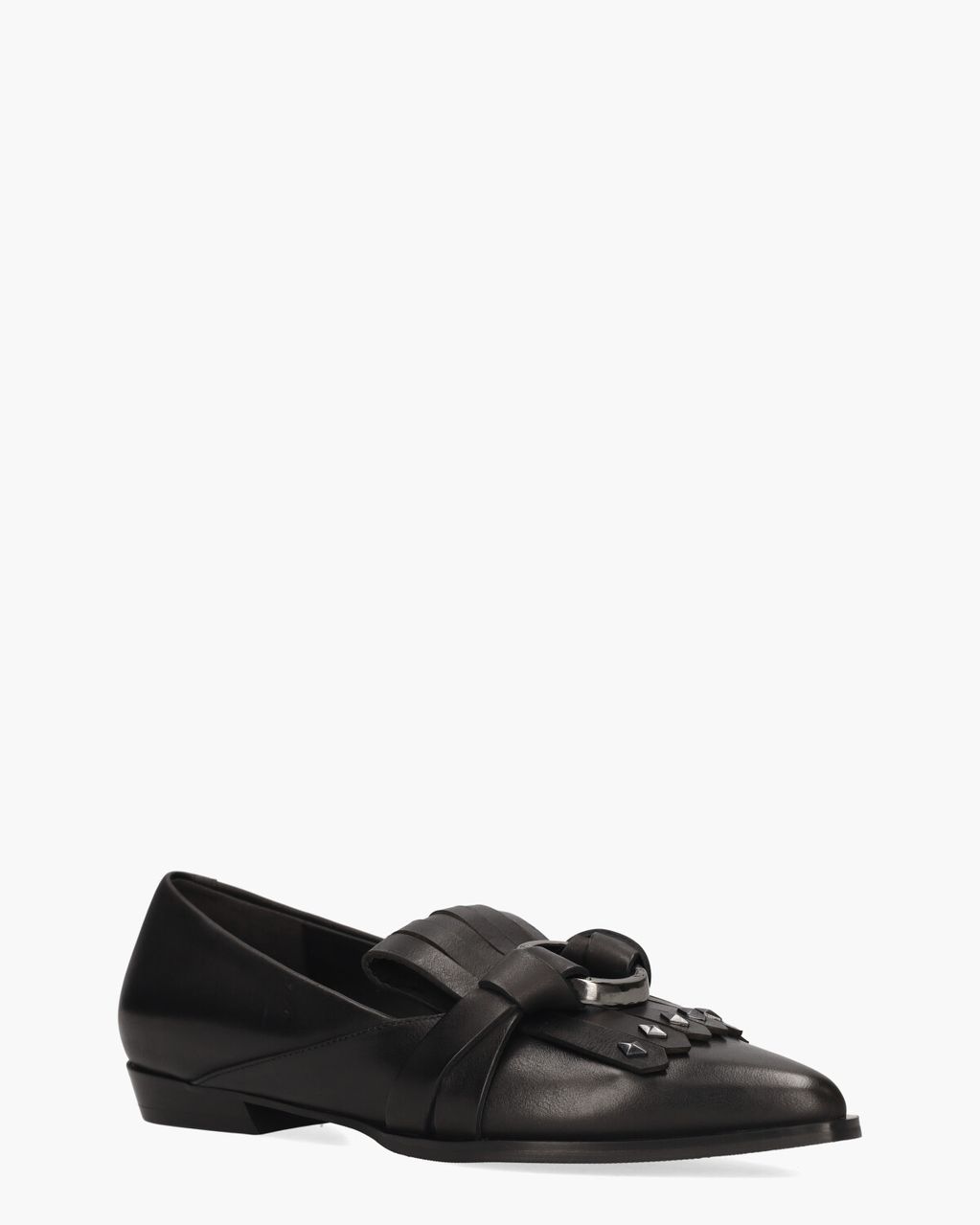 Elvio Zanon EA0304 Zwart Damesloafers