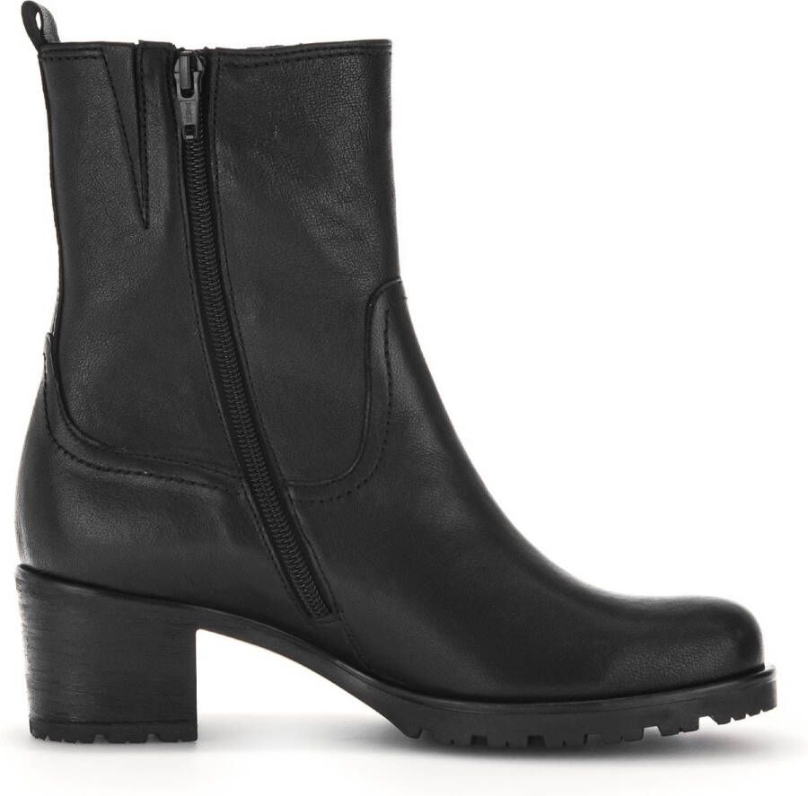 GABOR Enkelboots Dames 801.4 Maat: 37 5 Materiaal: Leer Kleur: Zwart
