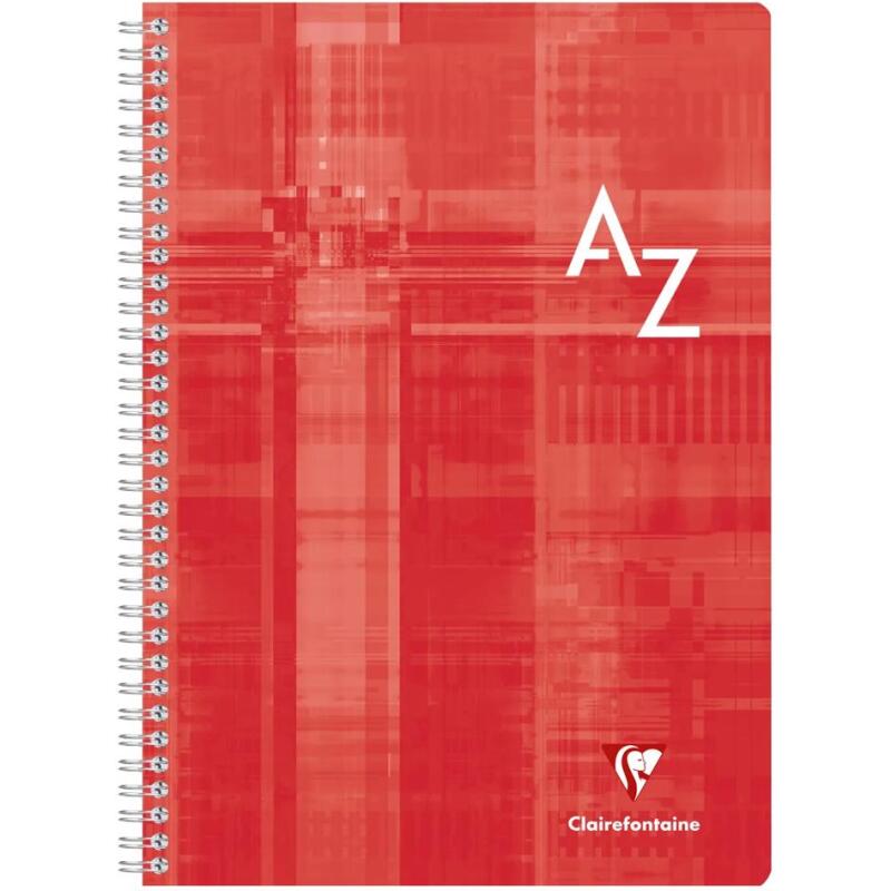 Répertoire reliure intégrale A4 180 pages grands carreaux - Assortis