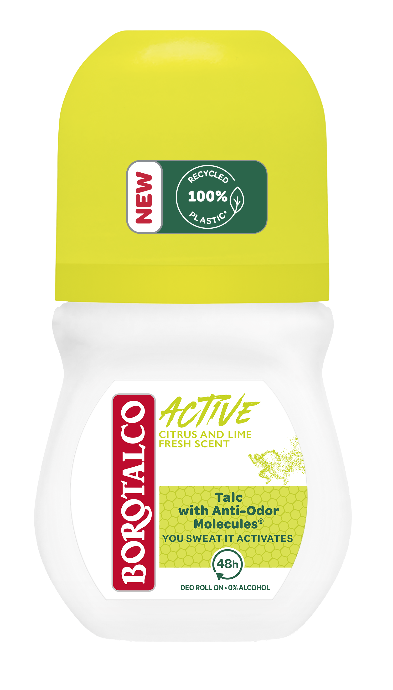 BOROTALCO Deo Active Roll-on Zitrus und Limette Roll-on 50 ml
