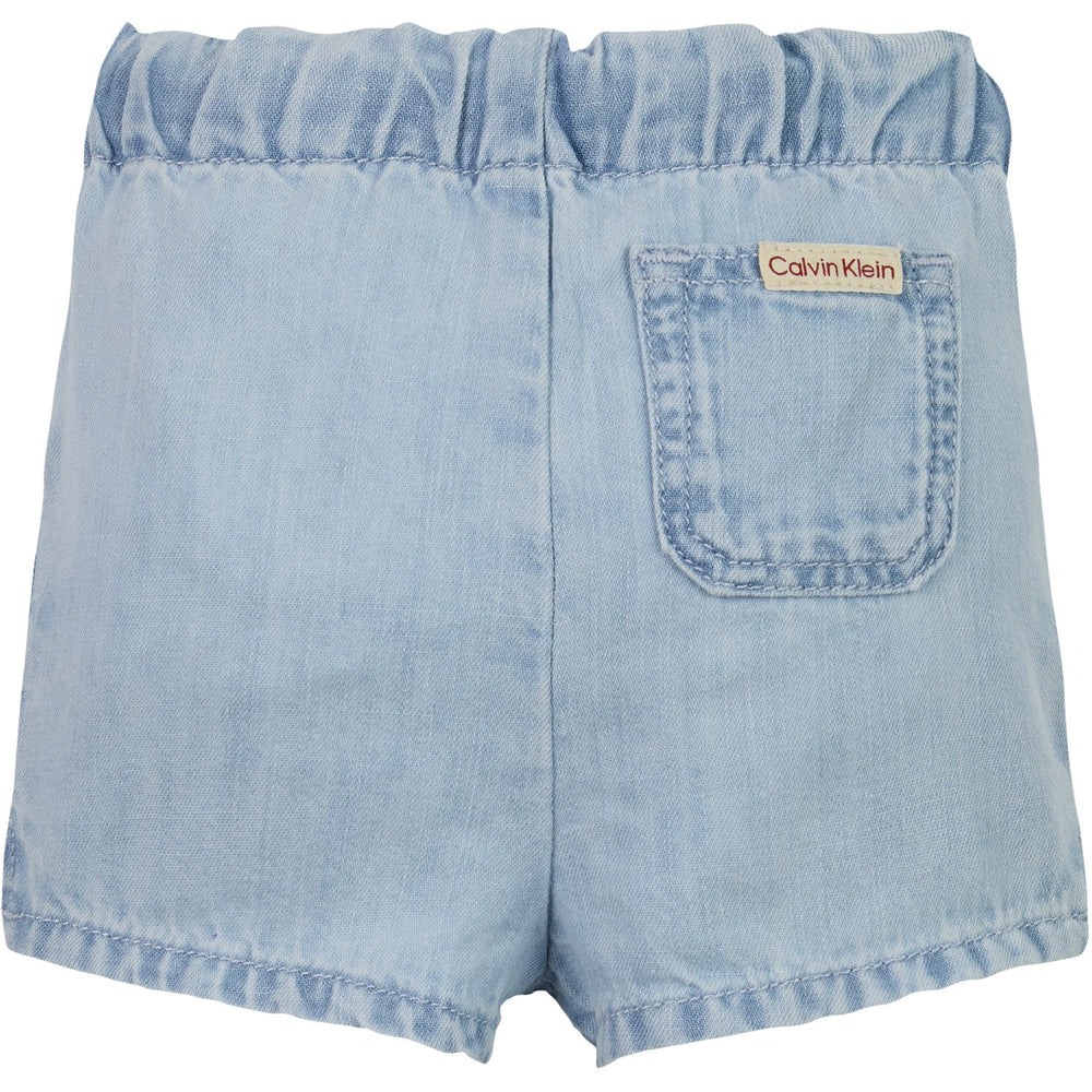 Køb Calvin Klein Light Serenity Denim Lw Lys Serenity Shorts