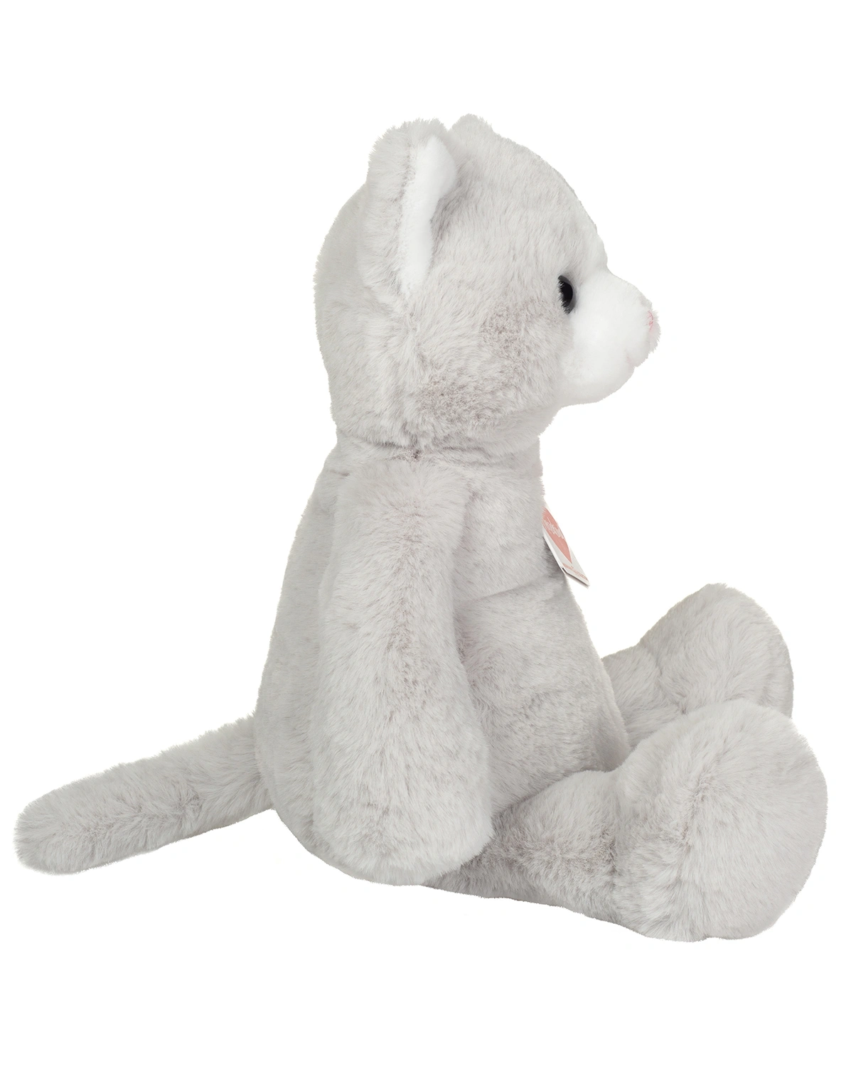 Kuscheltier SCHLENKERKATZE TRIXI (32 cm) in hellgrau