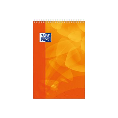 Oxford - Bloc notes - A4 + - 160 pages - grands carreaux - 90G