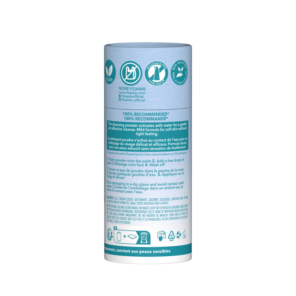 Foamie Powder-to-Milk Face Wash Magic Cleanse40 gr