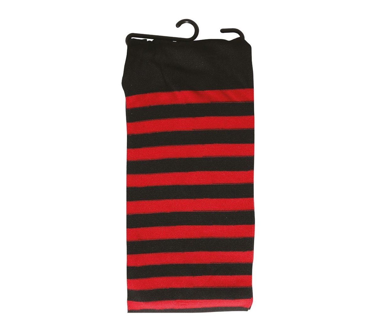 Halloween Maillot Kind Zwart Rood Gestreept 5/9 jaar