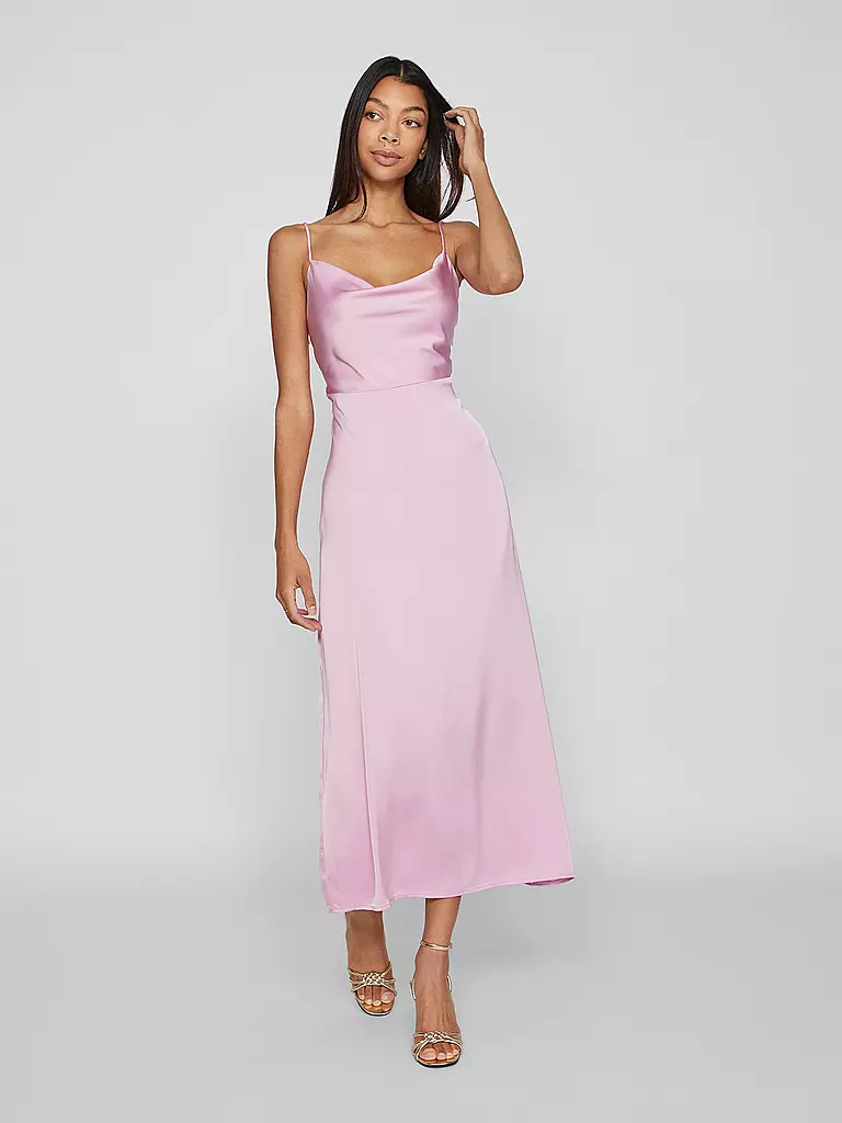 VILA Abendkleid VIRAVENNA  rosa