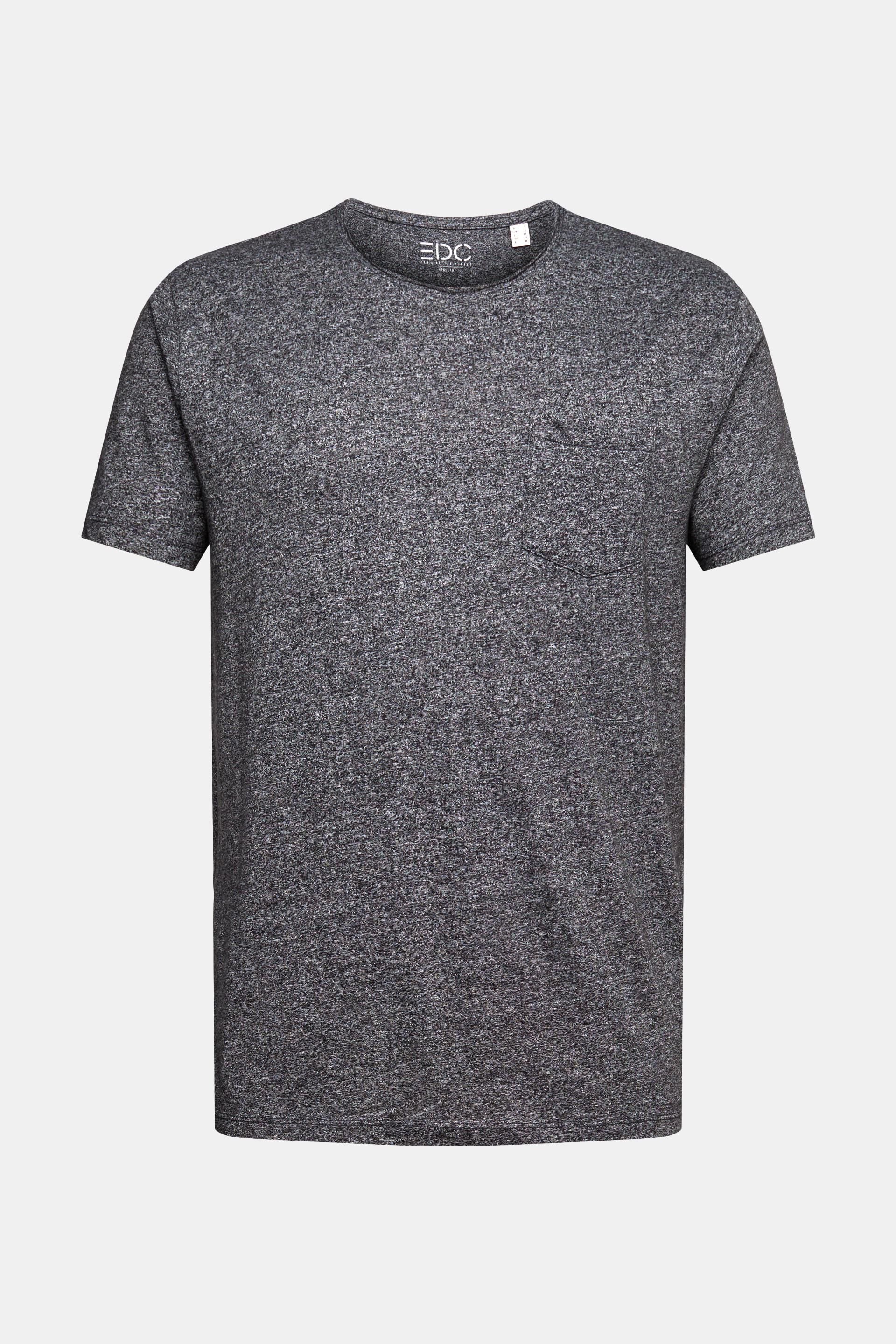 En matière recyclée le t-shirt en jersey chiné