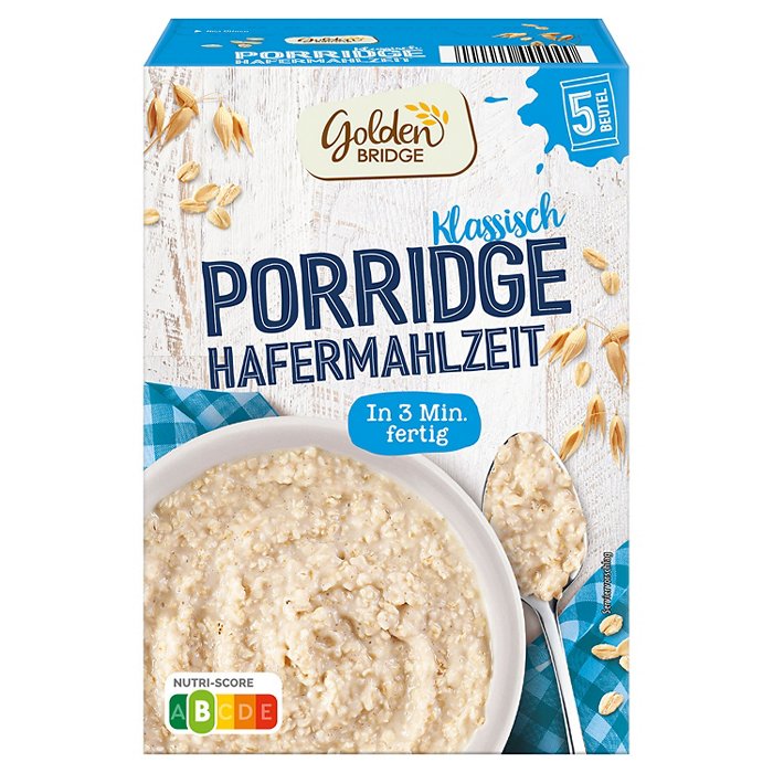 GOLDEN BRIDGE Porridge 325 g, Klassisch