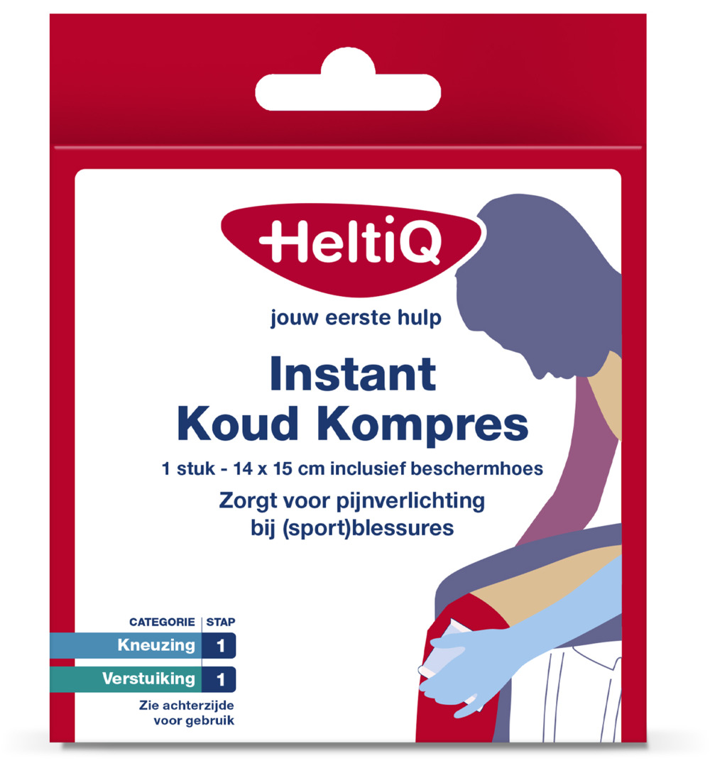 HeltiQ Koud kompres instant (1 stuk)