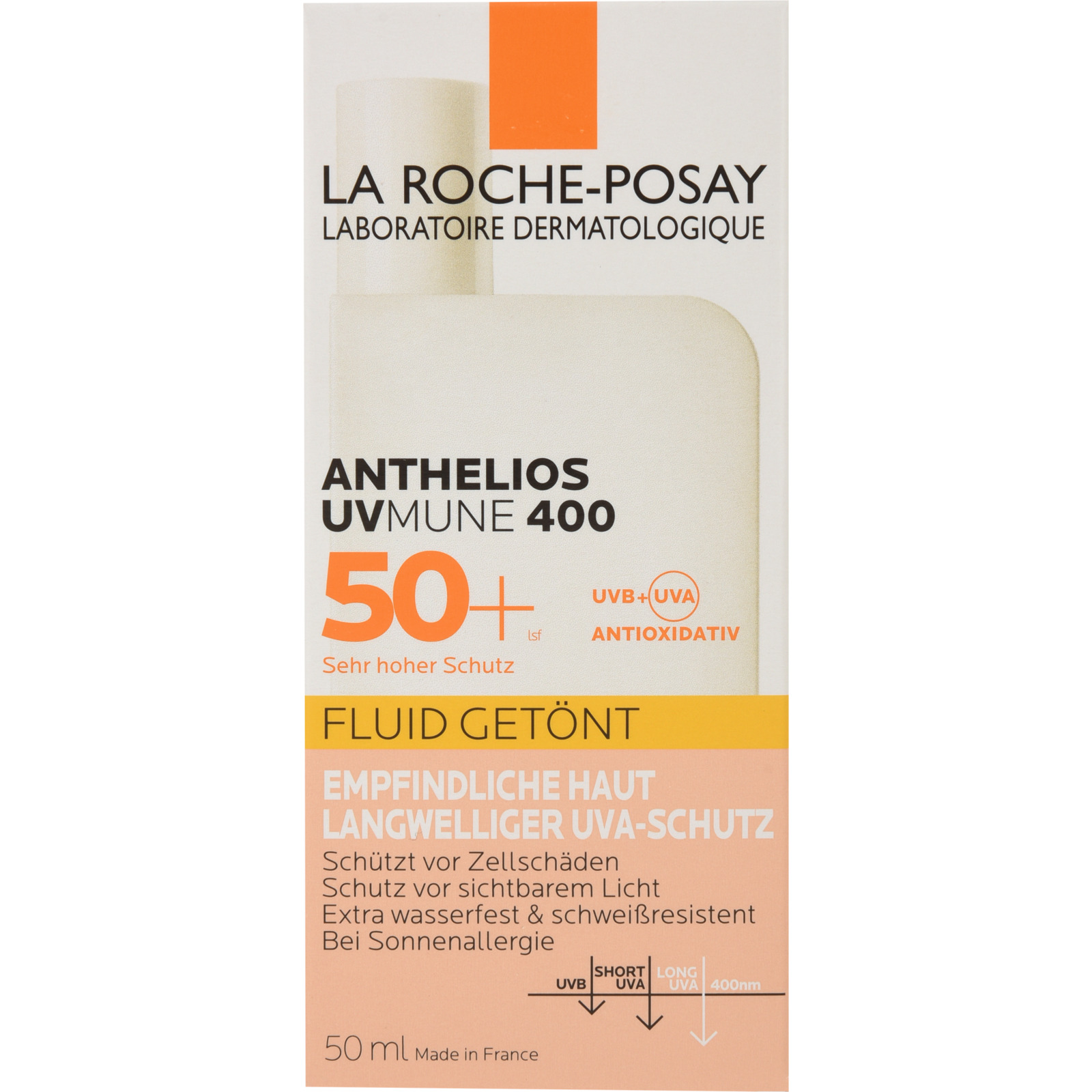 La Roche-Posay Sonnenfluid Anthelios UV Mune 400 SPF 50+ 50 ml