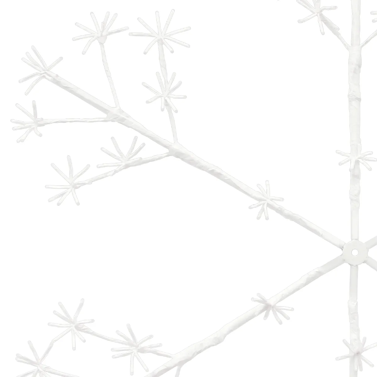 ECD Germany Décoration LED Flocon de neige