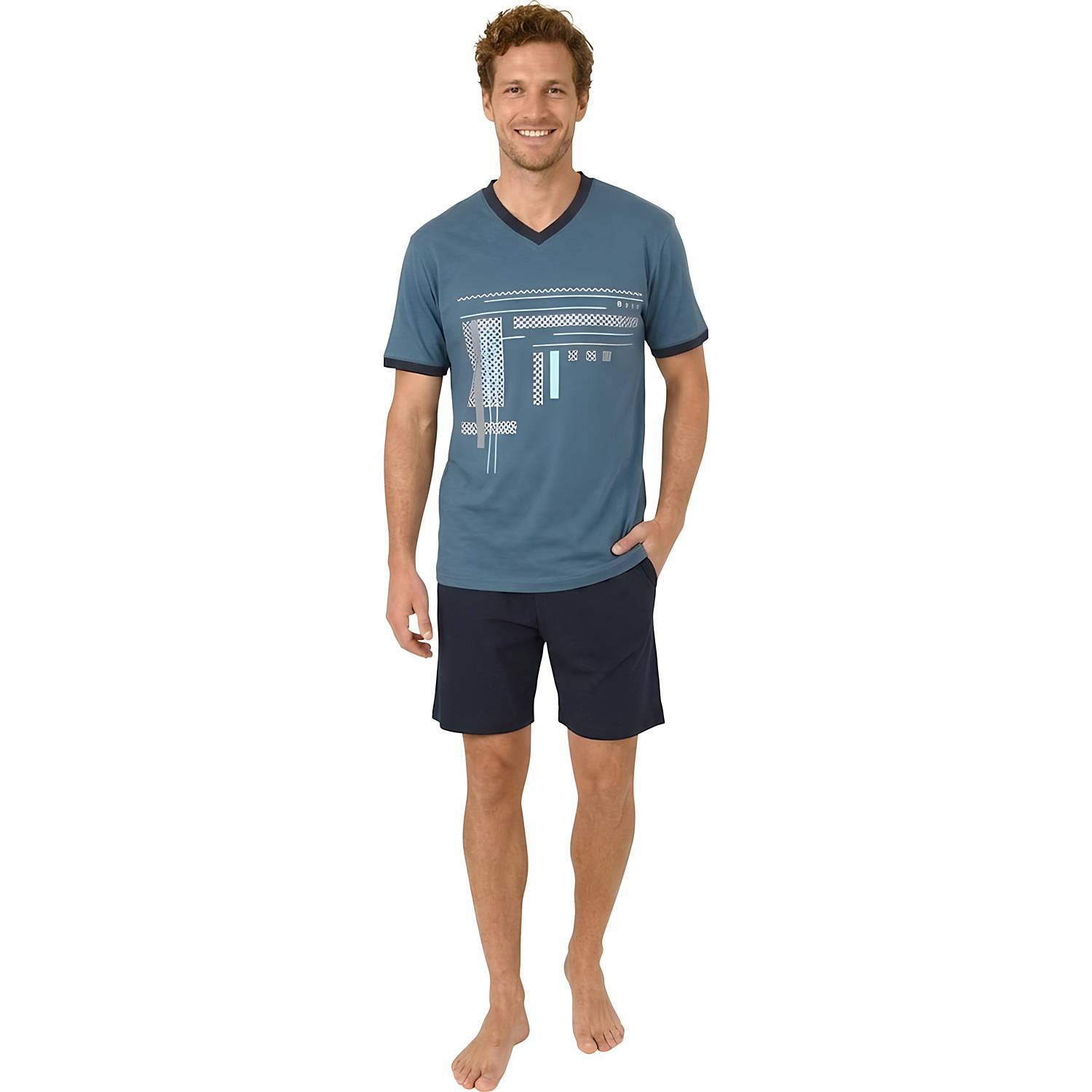 Normann Single-Jersey Herren-Shorty