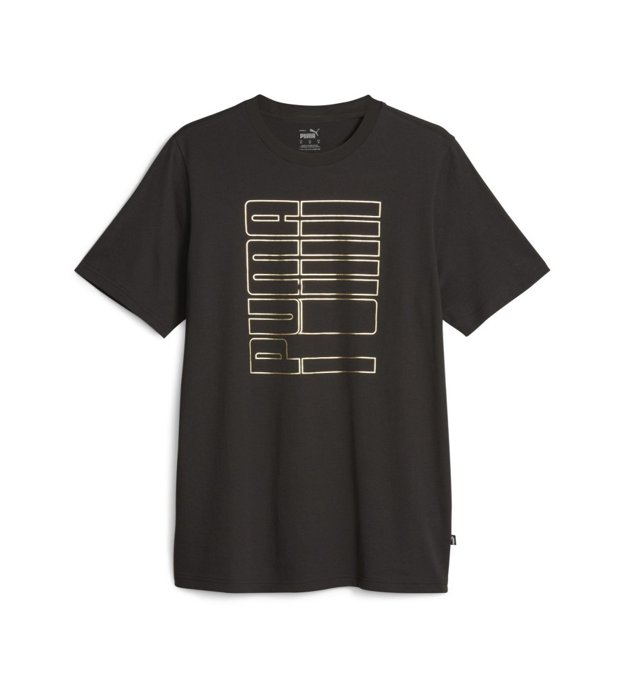 Puma Camiseta Graphics Foil negro