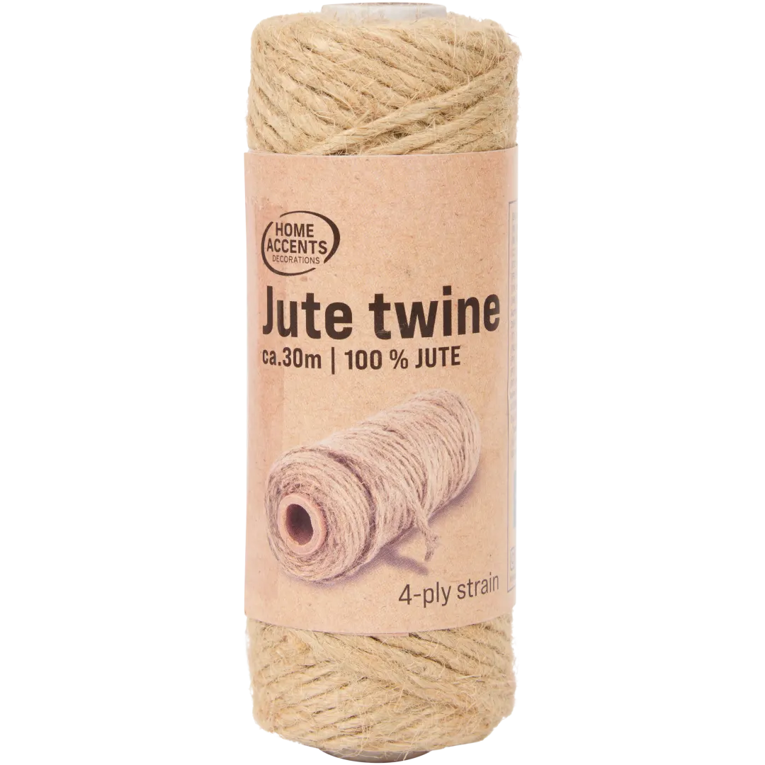 Jute touw op rol 30 meter | diverse kleuren