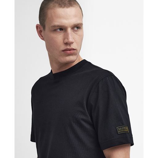 Barbour International Outline T-shirt, Black, XXL