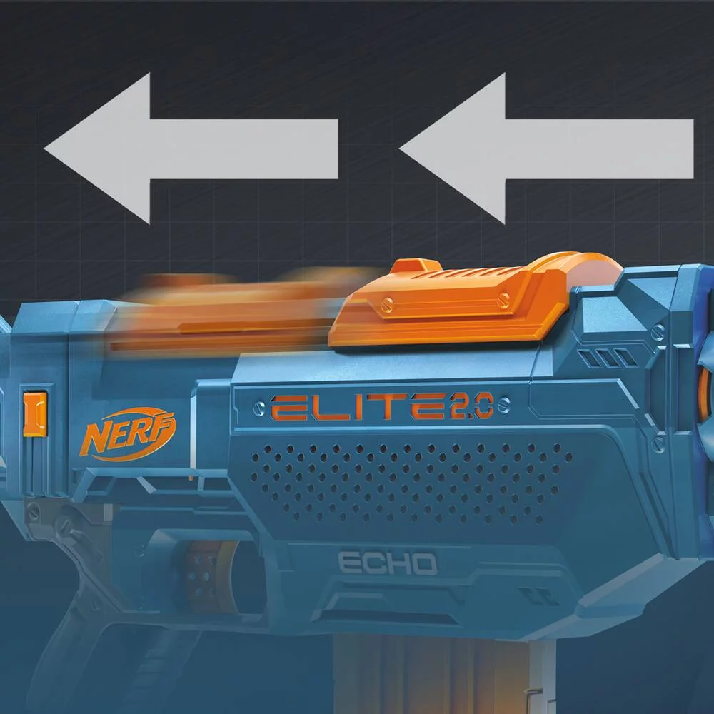 NERF ELITE 2.0 ECHO CS 10 ET FLECHETTES NERF ELITE OFFICIELLES