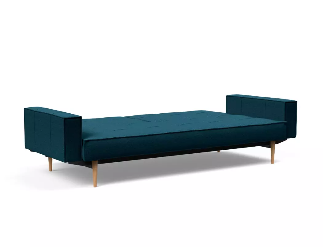 Schlafsofa mit Armlehnen Splitback Styletto hell