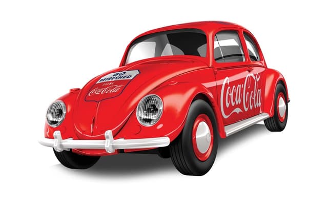 Airfix Quick Build Coca-Cola VW Beetle